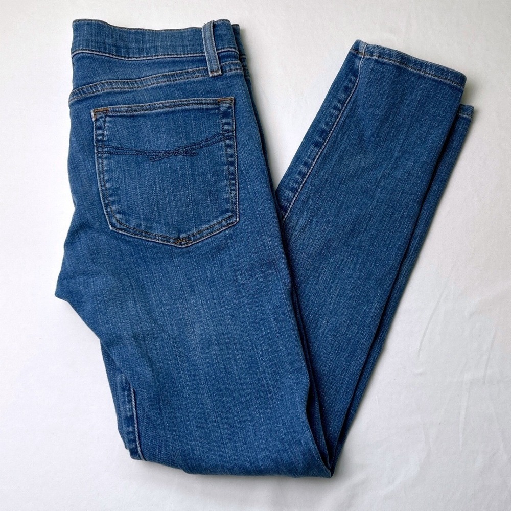 Gap Womens Low Rise Skinny Jean Medium Wash Size 26/2 Classic Stretch Casual Y2K